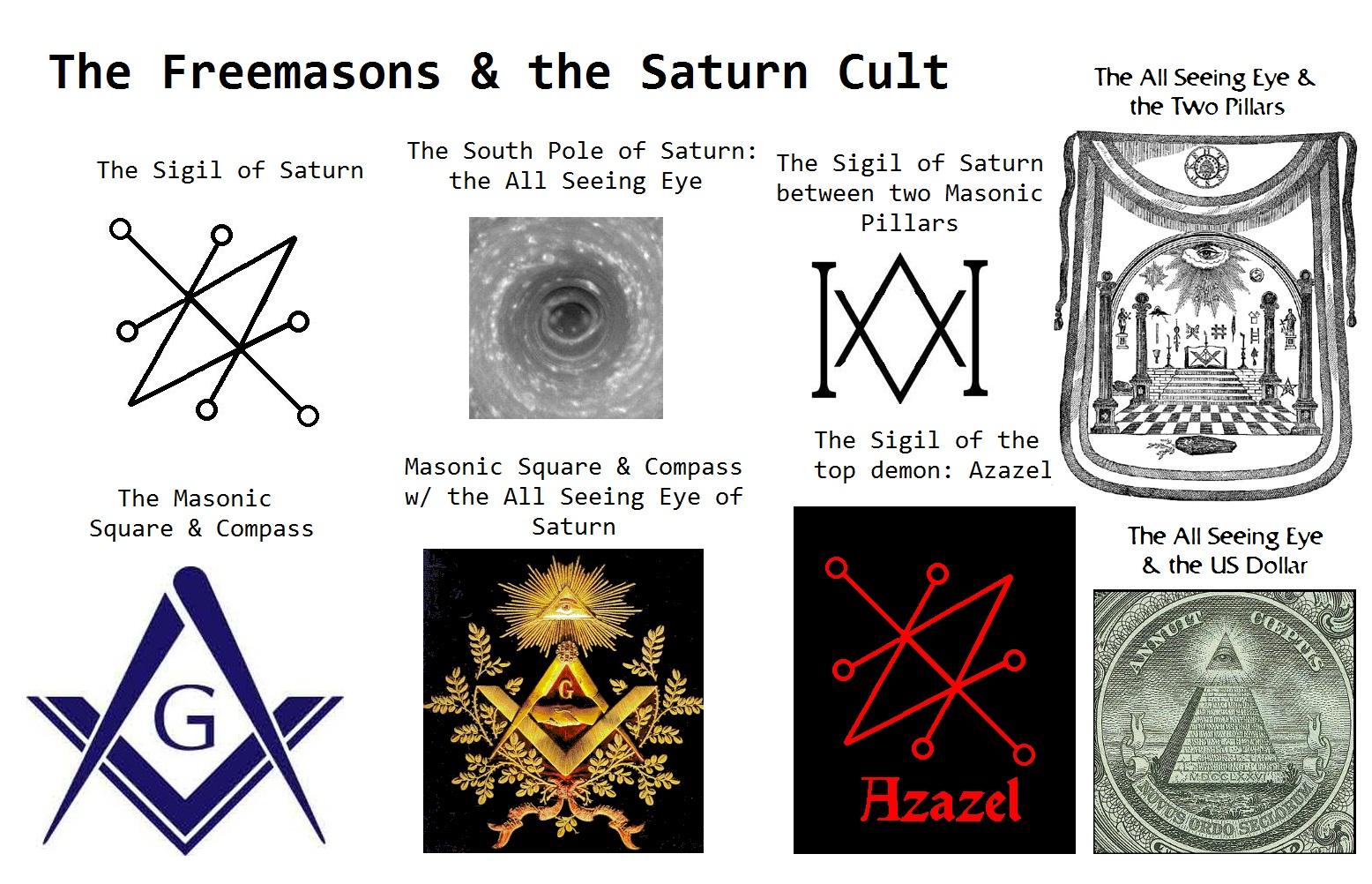 3) the freemasons and the saturn cult