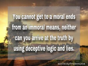 morality in logic and critical thinking